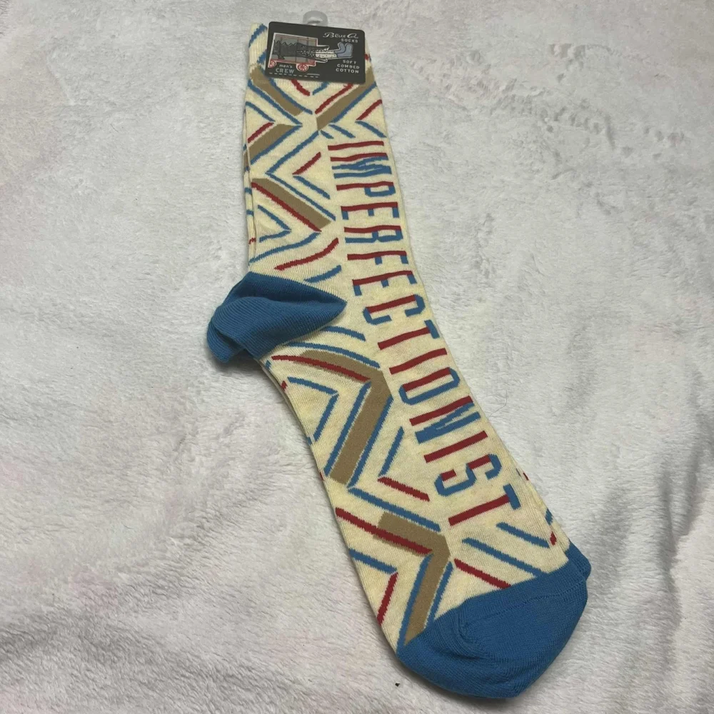 Blue Q Imperfectionist Men's Crew Sock